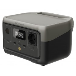 Generator Solar Power Station RIVER 2 - 300W, 256Wh, LiFePO4 - statie acumulator portabila - EcoFlow-ZMR600-B-EU