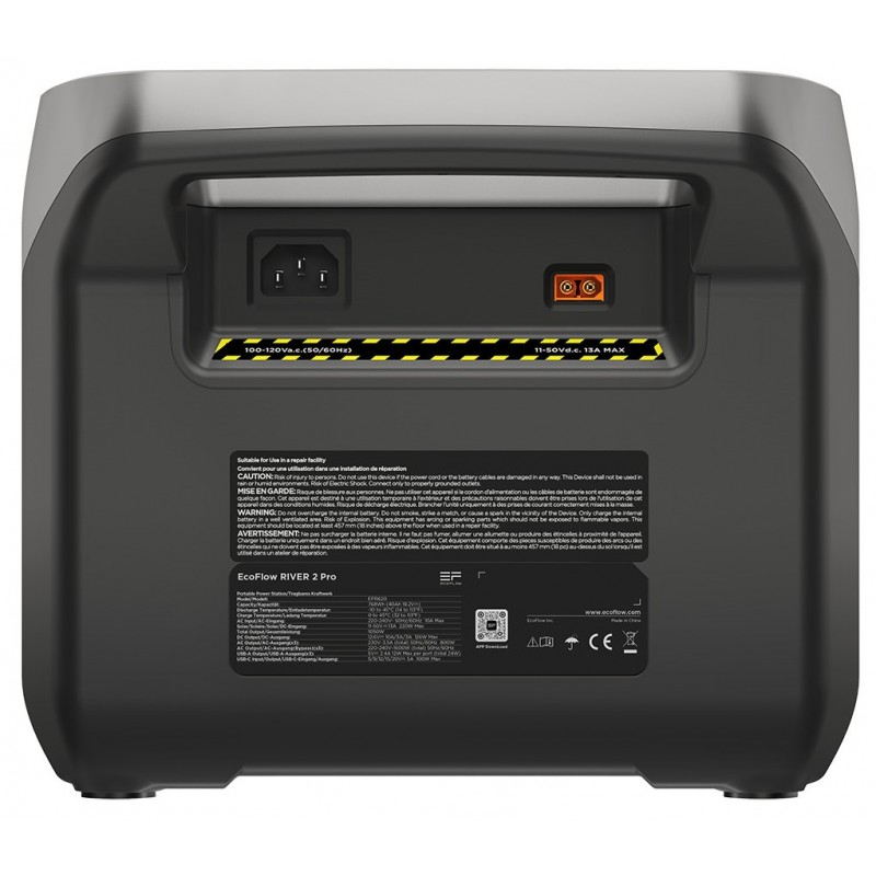 Generator Solar Power Station RIVER 2 Pro - 800W, 768Wh, LiFePO4 - statie acumulator portabila - EcoFlow-ZMR620-B-EU