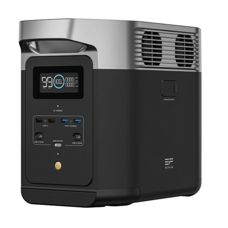Generator Solar Power Station Delta 2 - 1024Wh, 1800W, LiFePO4 - statie acumulator portabila - EcoFlow-ZMR330-EU