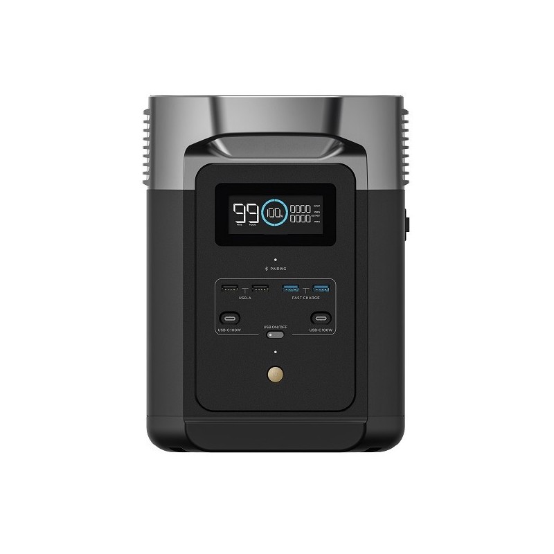 Generator Solar Power Station Delta 2 - 1024Wh, 1800W, LiFePO4 - statie acumulator portabila - EcoFlow-ZMR330-EU
