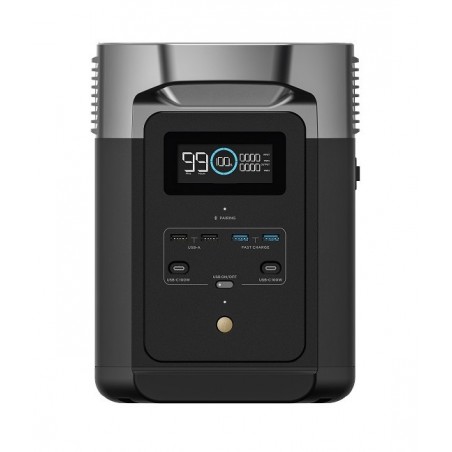 Generator Solar Power Station Delta 2 - 1024Wh, 1800W, LiFePO4 - statie acumulator portabila - EcoFlow-ZMR330-EU