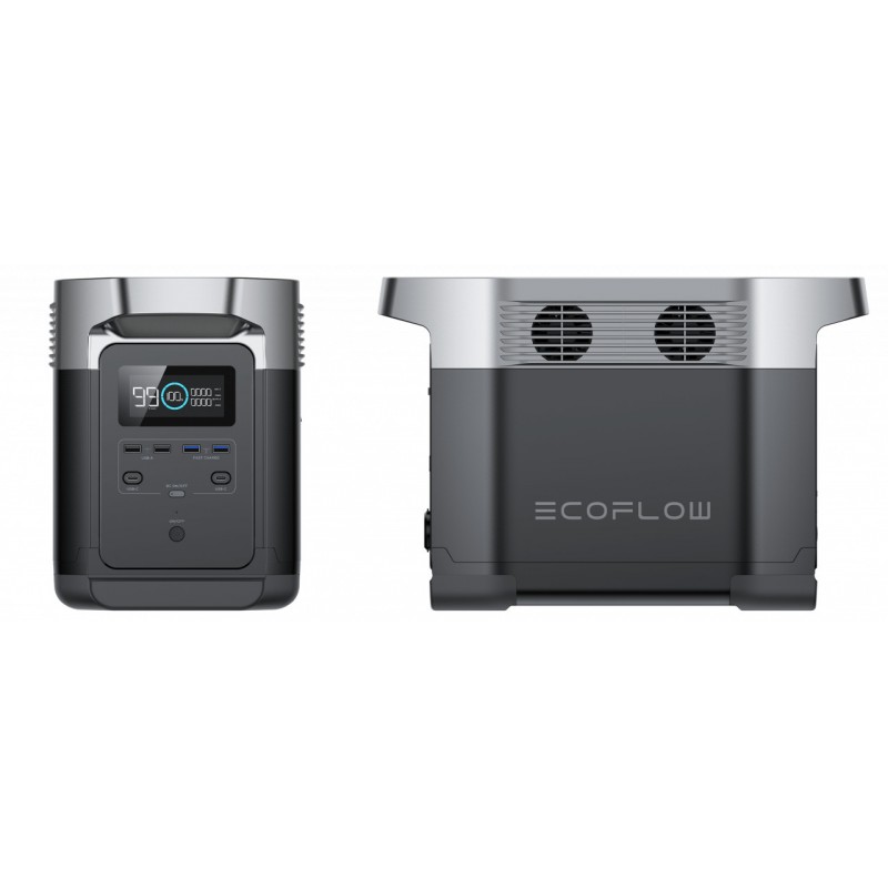 Generator Solar Power Station Delta 2 - 1024Wh, 1800W, LiFePO4 - statie acumulator portabila - EcoFlow-ZMR330-EU