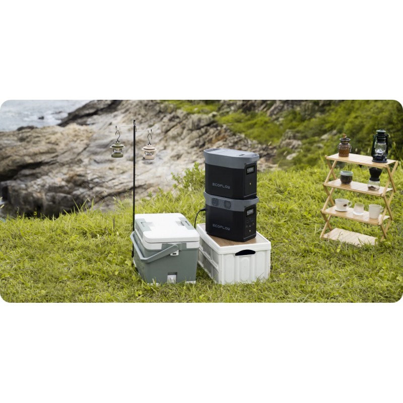 Baterie Extra Delta 2 Max - 2048Wh, LiFePO4 - statie acumulator portabila - EcoFlow-EFDELTA2Max-EU