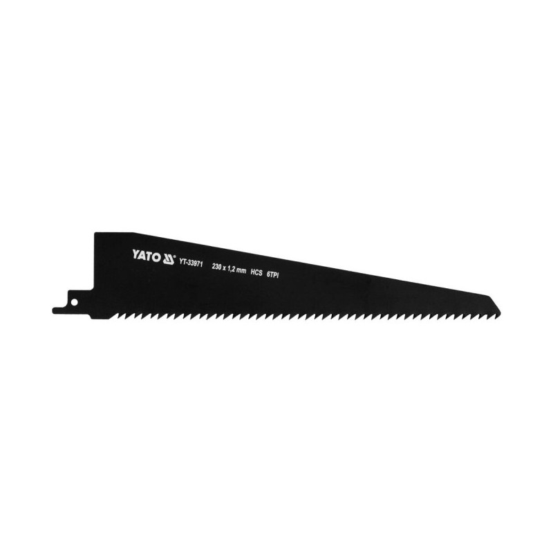 YT-33971 YATO Panza taiat lemn pentru fierastrau sabie, 230mm, 6 dinti