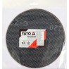YT-845843 YATO Set 3 discuri plasa abraziva 225 mm, Velcro, P 150