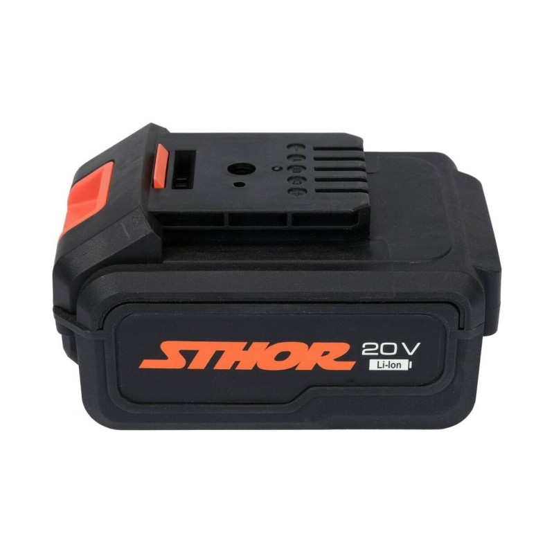 78262 STHOR Set 2 acumulatori Li-Ion 4Ah+2Ah si incarcator Sthor 20V