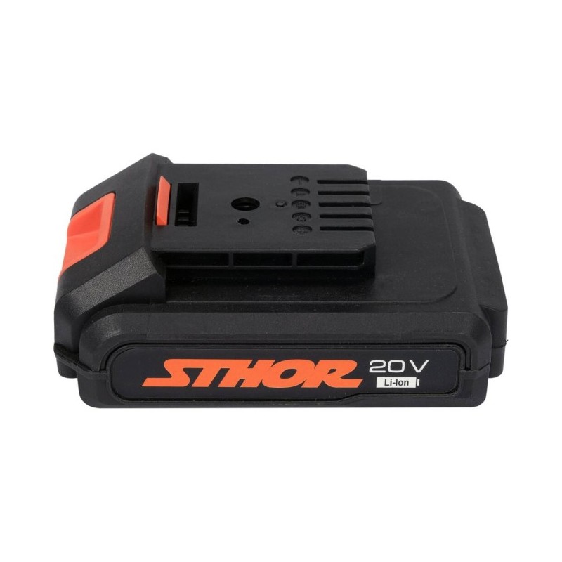 78262 STHOR Set 2 acumulatori Li-Ion 4Ah+2Ah si incarcator Sthor 20V