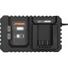 78261 STHOR Incarcator acumulator Li-Ion 20V, 4A ( 2.0Ah-30min)