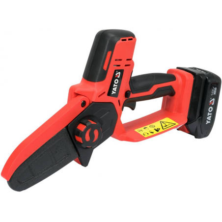YT-828135 YATO Mini drujba electrica cu lant 10cm Li-Ion 18 V, 2.0Ah