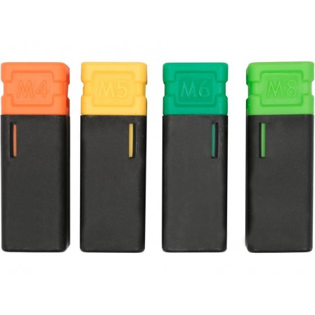 YT-36150 YATO Set cleste suruburi nituibile cu accesorii, M4-M8,46 buc