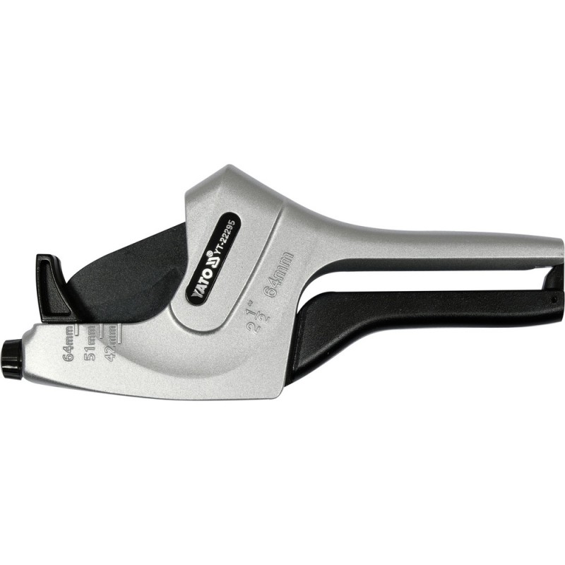YT-22295 YATO Foarfeca pentru taiat tevi PVC PP, 64 mm