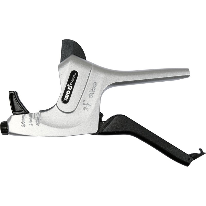 YT-22295 YATO Foarfeca pentru taiat tevi PVC PP, 64 mm
