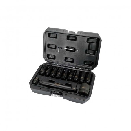 YT-10655 YATO Set 12 chei de impact, Cr-Mo, T70-T100, H14-H22