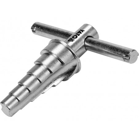 YT-03318 YATO Cheie in trepte pentru radiator, cu maner, Crom Vanadiu