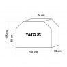 YG-20051 YATO GASTRO Prelata pentru gratar 150 X 65 X 105 cm