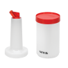 YG-07115 YATO GASTRO Dispenser barman, rosu, capacitate 1L