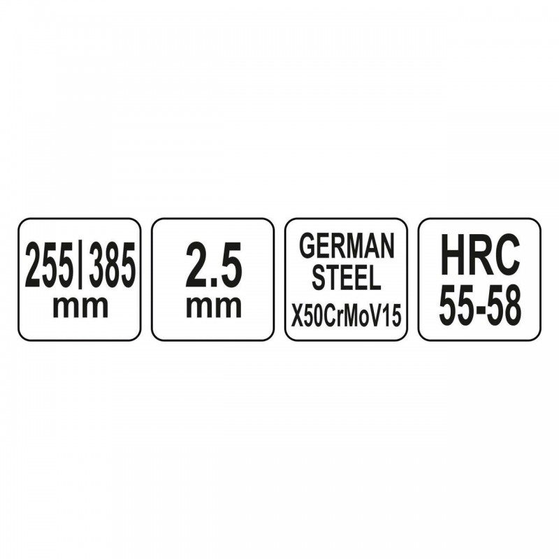 YG-02232 YATO GASTRO Cutit pentru dezosat si filetat 290 mm
