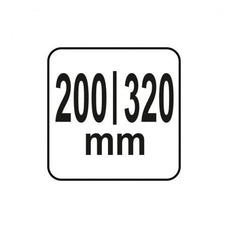 YG-02214 YATO GASTRO Pila pentru ascutit cutite, lungime 200/320 mm