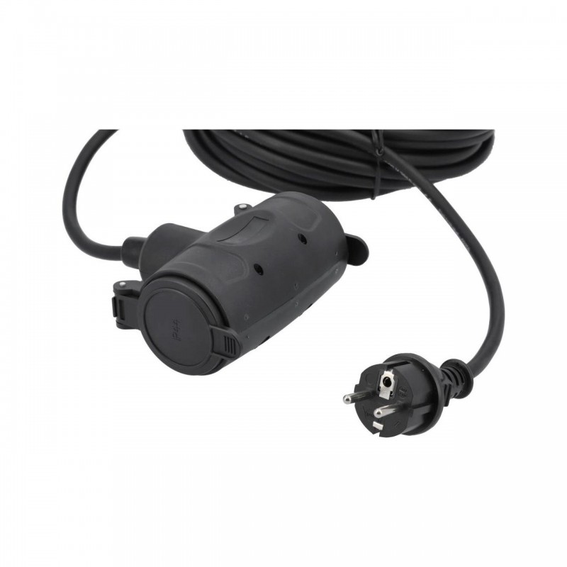 YT-81030 YATO Cablu prelungitor cauciuc tip F, 10 m, SCHUCO IP44