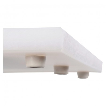 YG-02168 YATO GASTRO Tocator din plastic alb 600 x 390 x 20 mm