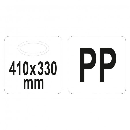YG-02105 YATO GASTRO Tava dreptunghiulara 410 x 330 mm