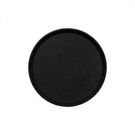 YG-02079 YATO GASTRO Tava servire rotunda neagra, 355 mm
