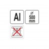 YG-02038 YATO GASTRO Sita coacere pizza, diametru 500 mm