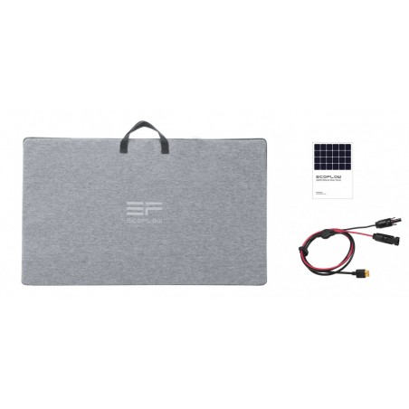 Panou solar portabil, bifacial 220W - siliciu monocristalin, LiFePO4 - EcoFlow