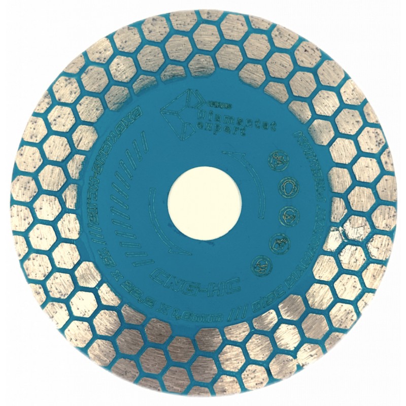 Disc DiamantatExpert pt. taiere si slefuire - Gresie si Placi dure 115x22.23 (mm) Premium
