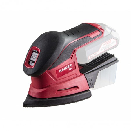 040404 RAIDER Slefuitor multifunctional compatibil cu LI-Ion 20V,150x150x100mm
