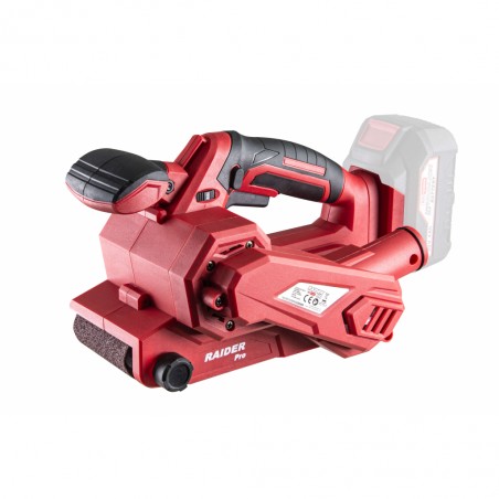 043202 RAIDER Slefuitor cu banda compatibil cu Li-ion 20V, 76х457mm