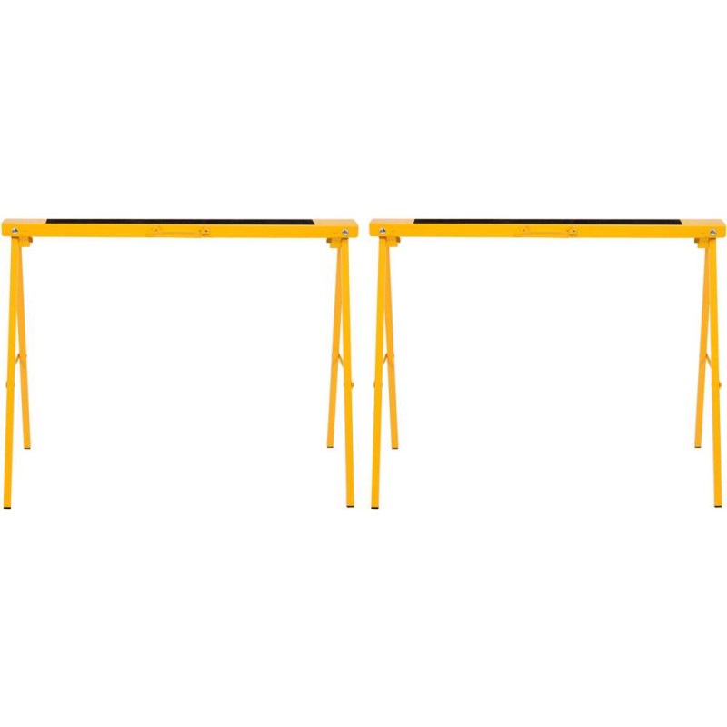 29401 VOREL Set 2 capre pliabile pentru lucru, 100 x 10 x 75 cm