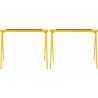 29401 VOREL Set 2 capre pliabile pentru lucru, 100 x 10 x 75 cm