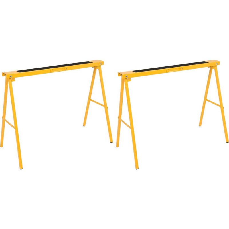29401 VOREL Set 2 capre pliabile pentru lucru, 100 x 10 x 75 cm