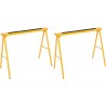 29401 VOREL Set 2 capre pliabile pentru lucru, 100 x 10 x 75 cm