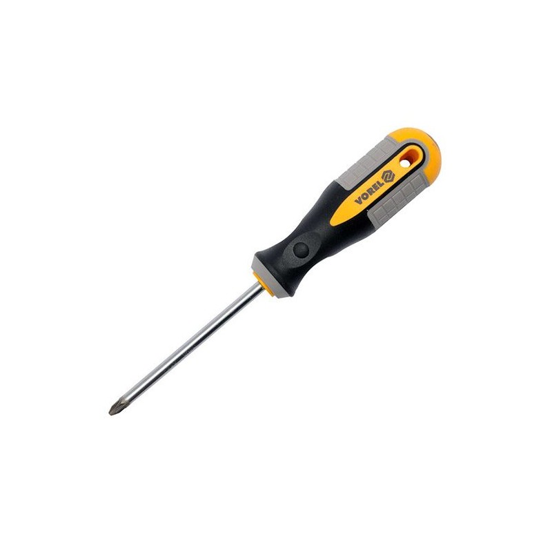 60934 VOREL Surubelnita cruce Vorel PZ1x100 mm, Crom Vanadiu