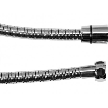 75650 FALA Furtun dus extensibil din otel inoxidabil cromat,1.25-1.75m