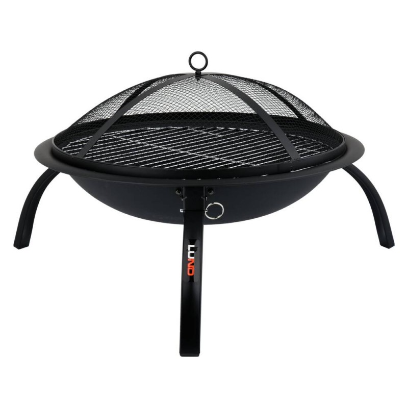 99701 LUND Gratar gradina cu grilaj, diametru 56 cm, inaltime 39cm