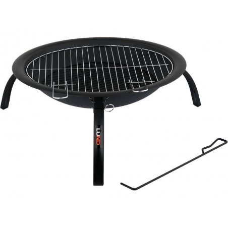 99701 LUND Gratar gradina cu grilaj, diametru 56 cm, inaltime 39cm