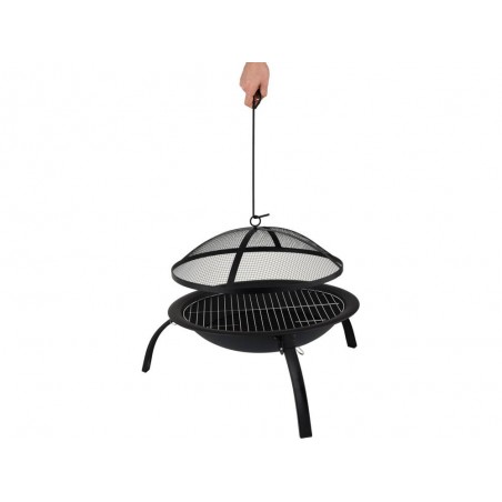 99701 LUND Gratar gradina cu grilaj, diametru 56 cm, inaltime 39cm