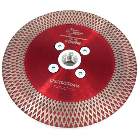 Disc DiamantatExpert pt. taiere si slefuire - Gresie si Placi dure 125x1.8 (mm) xM14, Premium