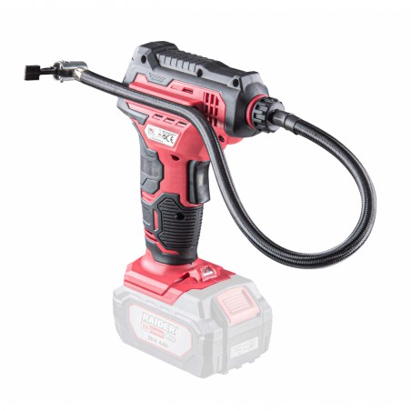 RAIDER R20 Mini compresor compatibil cu Li-Ion 20V,LED,30 l/min, 7 bar