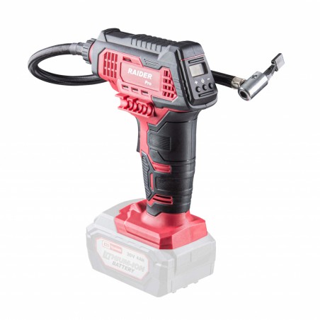 RAIDER R20 Mini compresor compatibil cu Li-Ion 20V,LED,30 l/min, 7 bar