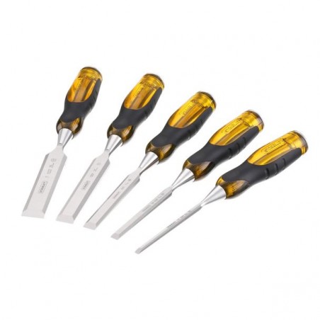 Stanley Set 5 dalti pentru lemn DynaGrip Pro 6/10/15/20/25mm