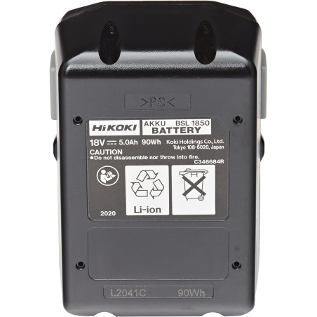 HIKOKI(HITACHI) Acumulator Li-Ion, capacitate 5.0Ah, tensiune 18V