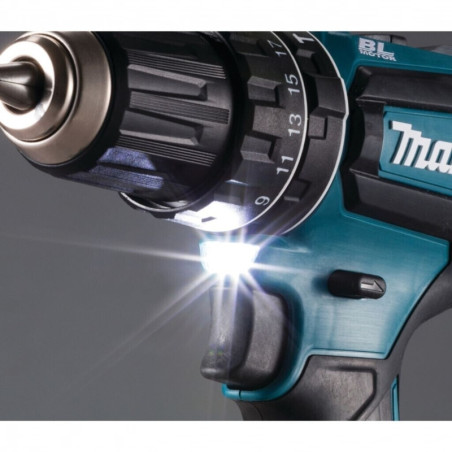 DHP485RTJ MAKITA Bormasina cu 2 acumulatori Li-Ion de 18 V 5 Ah