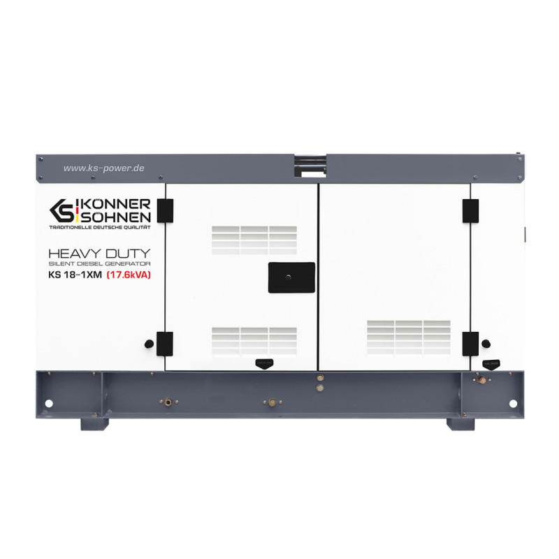 Generator de curent 17.6 kVA diesel - Heavy Duty - insonorizat - Konner & Sohnen