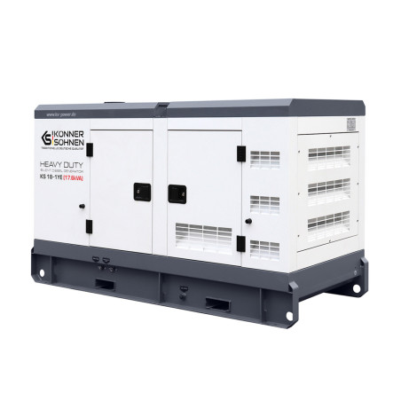 Generator de curent 17.6 kVA diesel - Heavy Duty - insonorizat - Konner & Sohnen