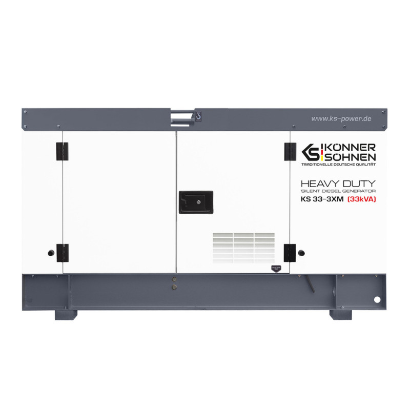 Generator de curent 33 kVA diesel - Heavy Duty - insonorizat - Konner & Sohnen