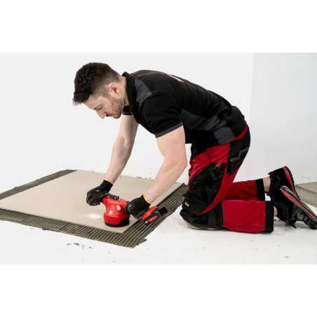 Vibrator cu ventuza pt. placi ceramice, QUAKE (fara acumulator inclus), sarcina max. 50kg